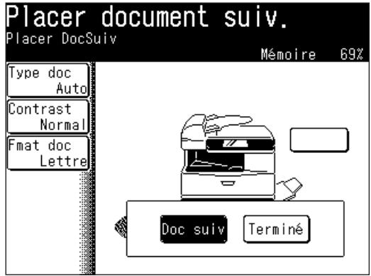 MURATEC F560 - Réalisation de copies avec à la fois la vitre d'exposition et l'ADF - 2