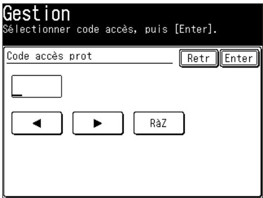 MURATEC F560 - Activation du masque PIN - 2