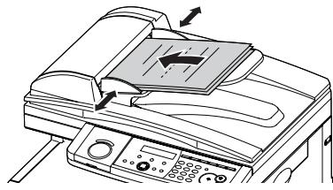 MURATEC MFX-1330 - Chargement des documents dans l'ADF - 1