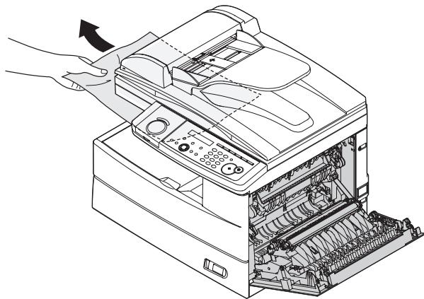 MURATEC MFX-1330 - Bourrage dans la zone d'introduction - 4