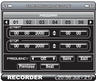 NEUROS VIDEO RECORDER 2 - Enregistrement minuté - 1