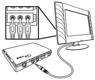 NEUROS VIDEO RECORDER 2 - Branchement sur un téléviseur (visionnage seulement) - 1