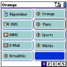 PALMOME TREO 600 - Configuration du service Messagerie - 1
