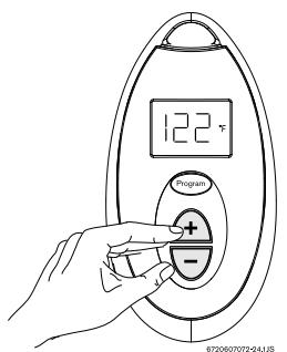 PROTANKLESS 635ES - Utilisation de l'accessoire télécommande - 1