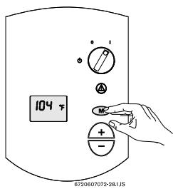 PROTANKLESS 635ES - Fonction de "programmation" - 1