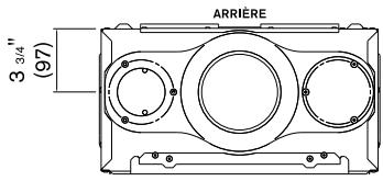 PROTANKLESS 635ES - Dimensions et dégagement minimal lors de l'installation - 4