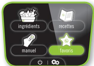 MOULINEX COOKEO USB CE702100 - MENU FAVORI : - 2