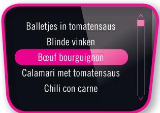 MOULINEX COOKEO USB CE702100 - RECEPTEN MENU: - 10