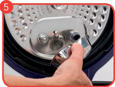 MOULINEX COOKEO USB CE702100 - REMONTAGE DU SOUS-ENSEMBLE COUVERCLE METALLIQUE : - 1