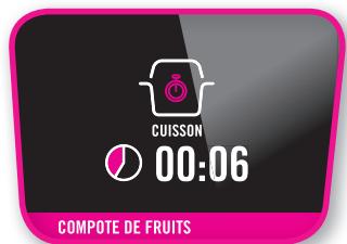 MOULINEX COOKEO USB CE702100 - recette compote de fruits - 21