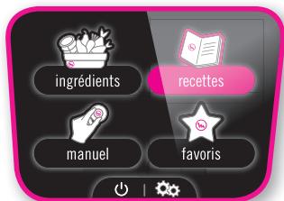 MOULINEX COOKEO USB CE702100 - MENU RECETTES : - 2