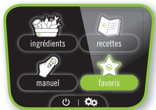 MOULINEX COOKEO USB CE702100 - MENU FAVORI - 1