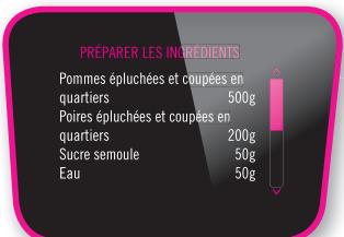 MOULINEX COOKEO USB CE702100 - recette compote de fruits - 13
