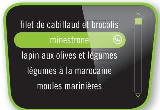 MOULINEX COOKEO USB CE702100 - MENU FAVORI - 5