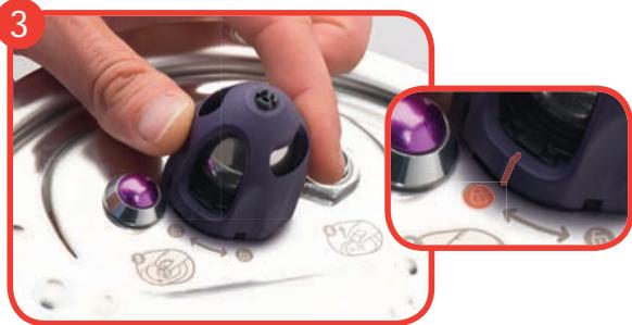 MOULINEX COOKEO USB CE702100 - DEMONTAGE VAN DE VENTIELDOP: - 1