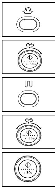 SAMSUNG CE1151T - Cuisson en plusieurs étapes(suite) - 1
