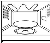 SAMSUNG CE292DNT - Choisissez la position de l'objet chauffant - 2
