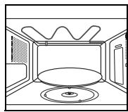 SAMSUNG GE87W - Choisissez la position de l'objet chauffant - 1