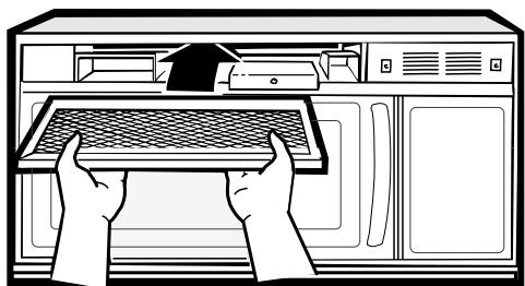 SAMSUNG SMH7159WC - Pose du filtre au charbon - 1