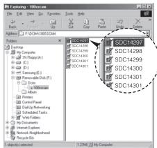 SAMSUNG M100 - Démarrage du mode PC - 4