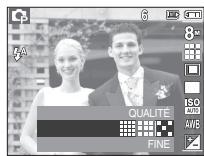 SAMSUNG M100 - Comment utiliser le menu fn - 1