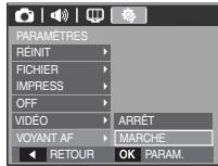 SAMSUNG M100 - Voyant de la mise au point automatique - 1