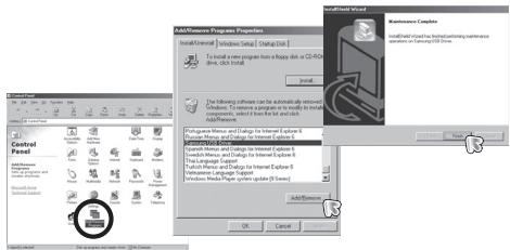 SAMSUNG M100 - Suppression du pilote USB pour windows 98SE - 2