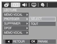 SAMSUNG M100 - Protection des images - 1