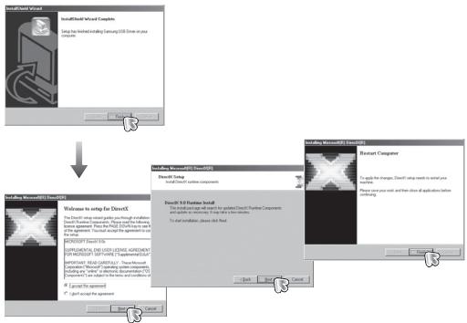 SAMSUNG M100 - Configuration de l'application - 2