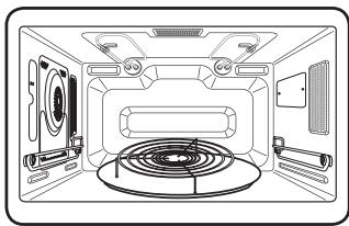 SAMSUNG CP1395EST - Utilisation du mode combiné convection - 1