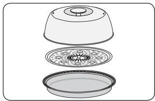 SAMSUNG CP1395EST - Boutons du tableau de commande - 7