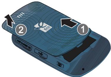 SAMSUNG RE-CLAIM - Pour installer la pile au lithium-ion - 1