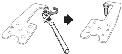SAMSUNG RZ80FHSW - Inversion du SENS d'ouverture de la porte du congélateur - 1