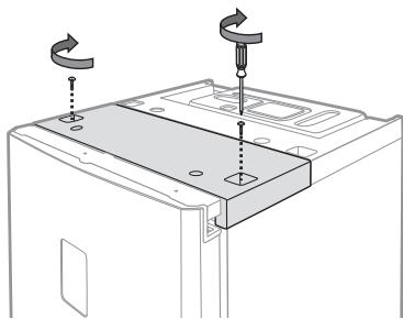 SAMSUNG RZ80FHSW - Inversion du SENS d'ouverture de la porte du congélateur - 9