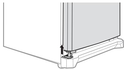 SAMSUNG RZ80FHSW - Inversion du SENS d'ouverture de la porte du congélateur - 1