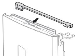 SAMSUNG RZ80FHSW - Inversion du SENS d'ouverture de la porte du congélateur - 3
