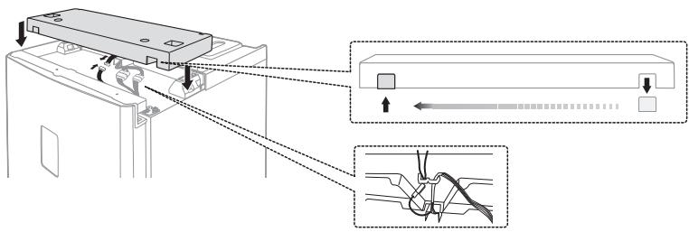 SAMSUNG RZ80FHSW - Inversion du SENS d'ouverture de la porte du congélateur - 8