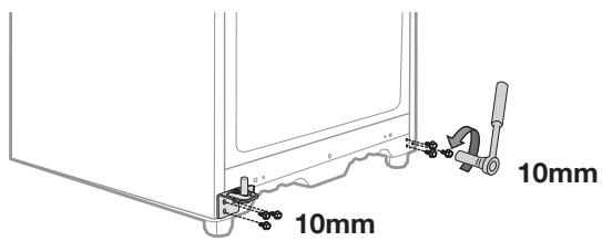 SAMSUNG RZ80FHSW - Inversion du SENS d'ouverture de la porte du congélateur - 3