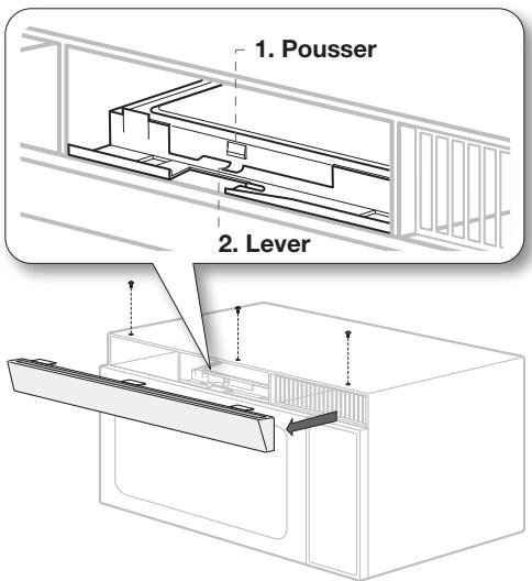 1. Pousser 2. Lever