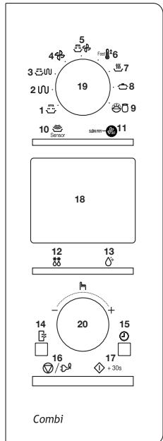 SAMSUNG CE118PPTX1 - Tableau de commande - 1