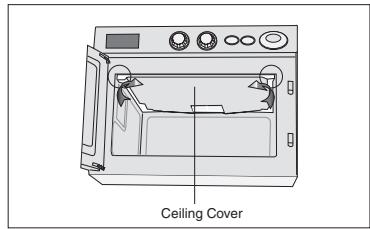 SAMSUNG CM1519 - CLEANING THE CEILING COVER - 1