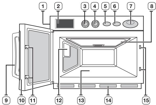 SAMSUNG CM1519 - OVEN - 1