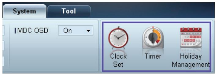 SAMSUNG DE40A - Date et heures - 1