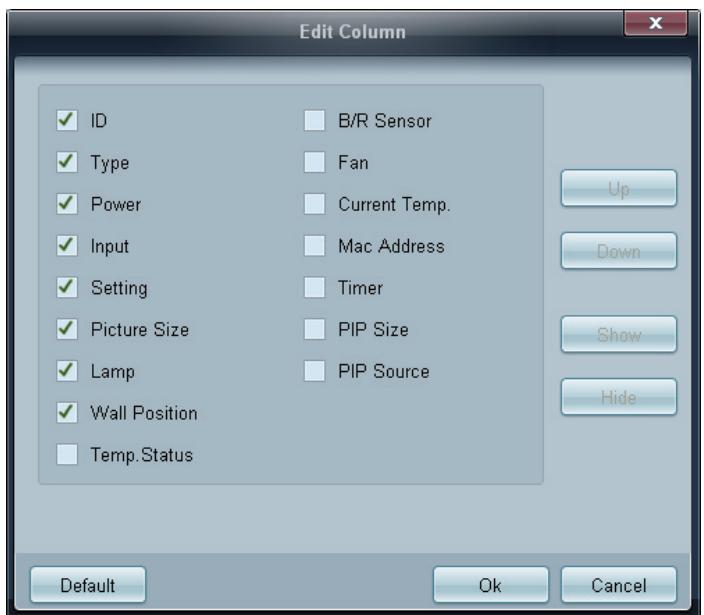SAMSUNG DE40A - Edit Column - 1