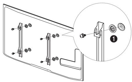 SAMSUNG DE55A - Préparation préalable à l'installation du support mural - 1