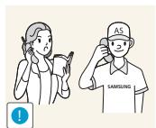 SAMSUNG DE55A - Attention - 5