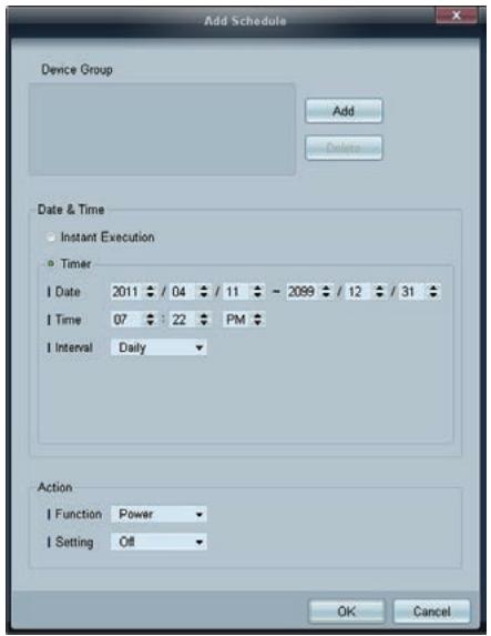 SAMSUNG DE55A - Gestion de programme - 2