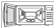 SAMSUNG MW76V-WW - Arrêt de la cuisson - 1