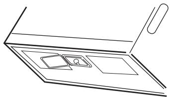 SAMSUNG SMH1816S - Remplacement de l'ampoule de la surface de cuisson/veilleuse - 1