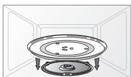 SAMSUNG SMH1816S - Préparation de votre four micro-ondes - 3